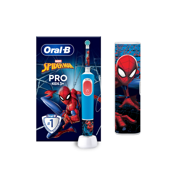 Oral-B Cepillo Eléctrico Niños Kids Spiderman -...