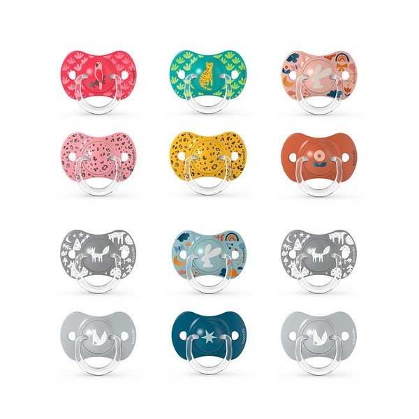 CHUPETE SILICONA FISIOLOGICO SUAVINEX  18 MESES 2 UNIDADES SX  PRO