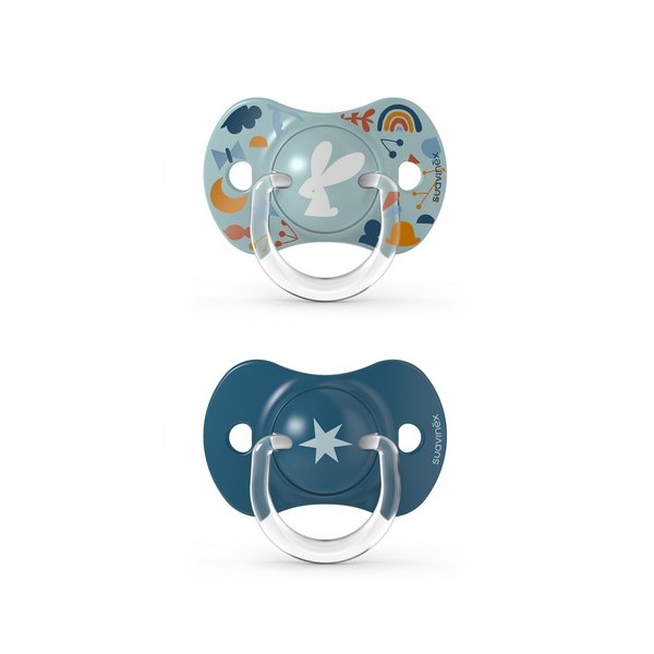 CHUPETE SILICONA FISIOLOGICO SUAVINEX  18 MESES 2 UNIDADES SX  PRO