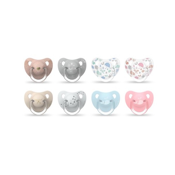 CHUPETE SILICONA ANATOMICO SUAVINEX CLASICO  18 MESES 2 UNI