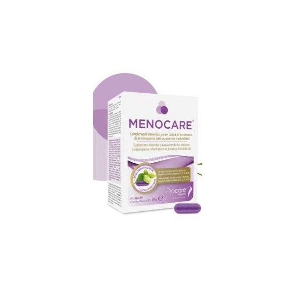 Menocare 30 Cápsulas - Menopausia Sin Isoflavonas