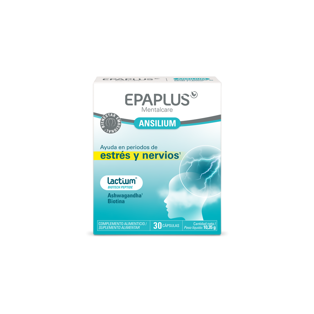 Epaplus Mentalcare Ansilium 30 Cápsulas
