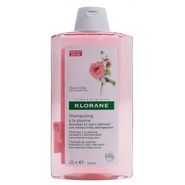 KLORANE CHAMPU A LA PEONIA BIO  1 ENVASE 400 ML