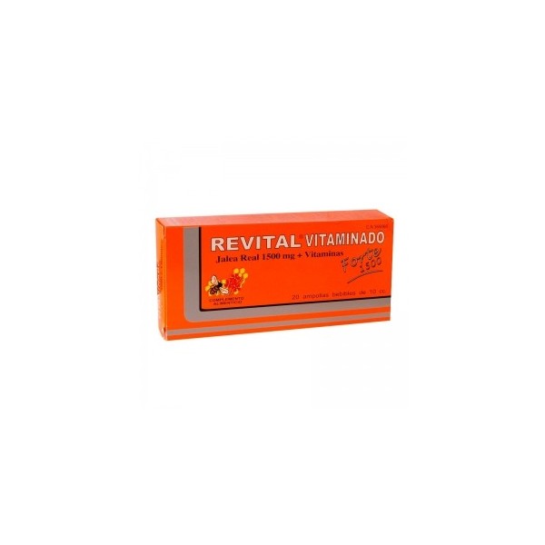 REVITAL VITAMINADO FORTE AMP BEBIBLE  10 VIALES