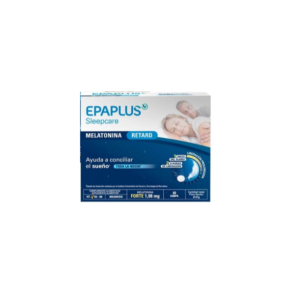 Epaplus Sleepcare Melatonina Retard 60 Comprimidos -...
