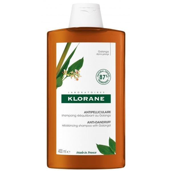 KLORANE CHAMPU REEQUILIBRANTE A LA GALANGA  1 ENVASE 400 ML
