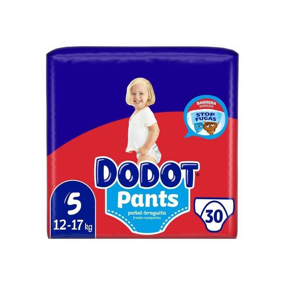 DODOT TALLA 5 PANTS 30 PAÑALES