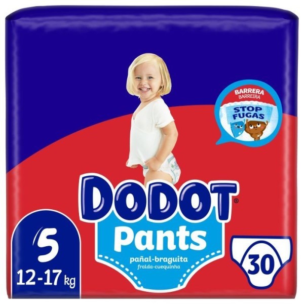 DODOT TALLA 5 PANTS 30 PAÑALES
