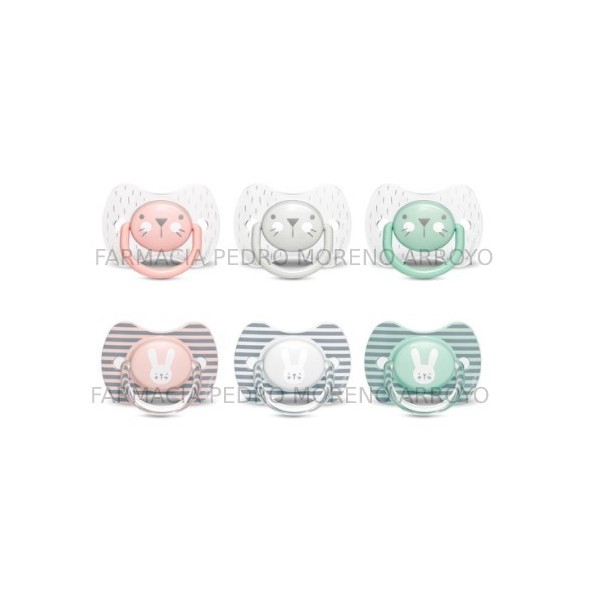 SUAVINEX CHUPETE TETINA SILICONA 6 M18m 1 UNIDAD