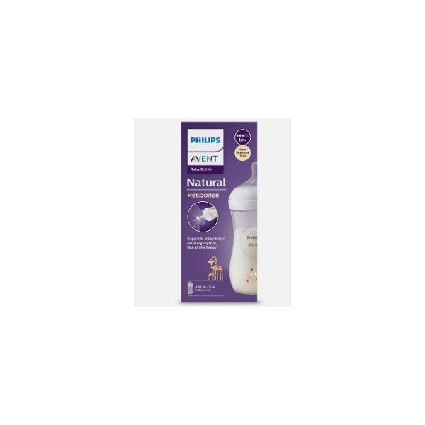Biberón Philips Avent Natural Response Jirafa 260 ml 2