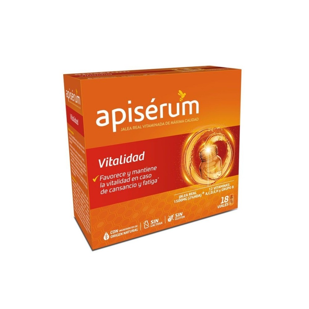 APISERUM VITALIDAD  18 VIALES BEBIBLES 10 ML