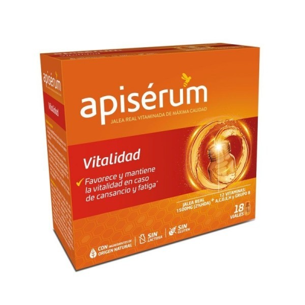 APISERUM VITALIDAD  18 VIALES BEBIBLES 10 ML