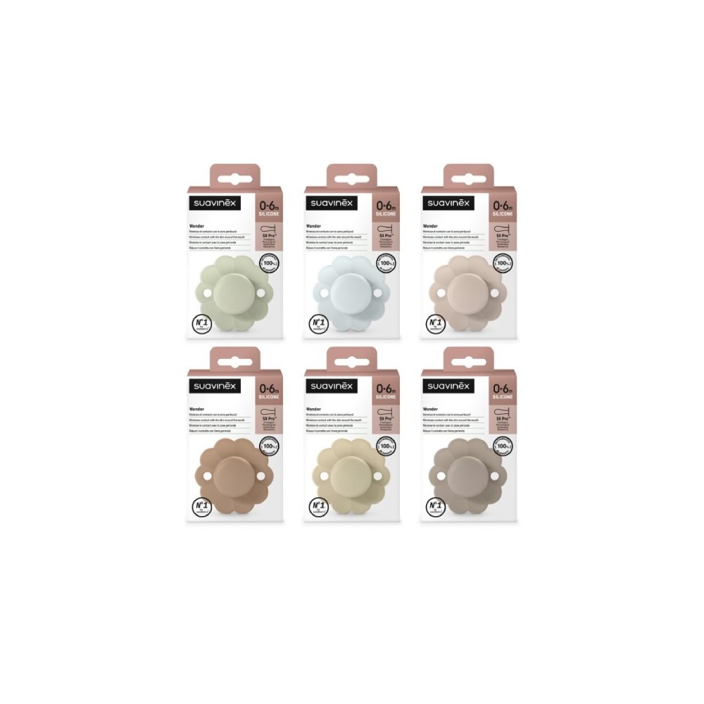 CHUPETE SILICONA FISIOLOGICO SUAVINEX WONDER SX...