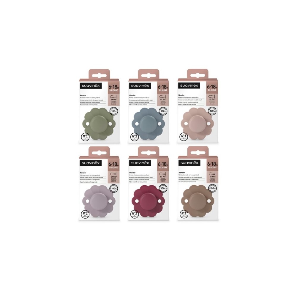 CHUPETE SILICONA FISIOLOGICO SUAVINEX WONDER SX...