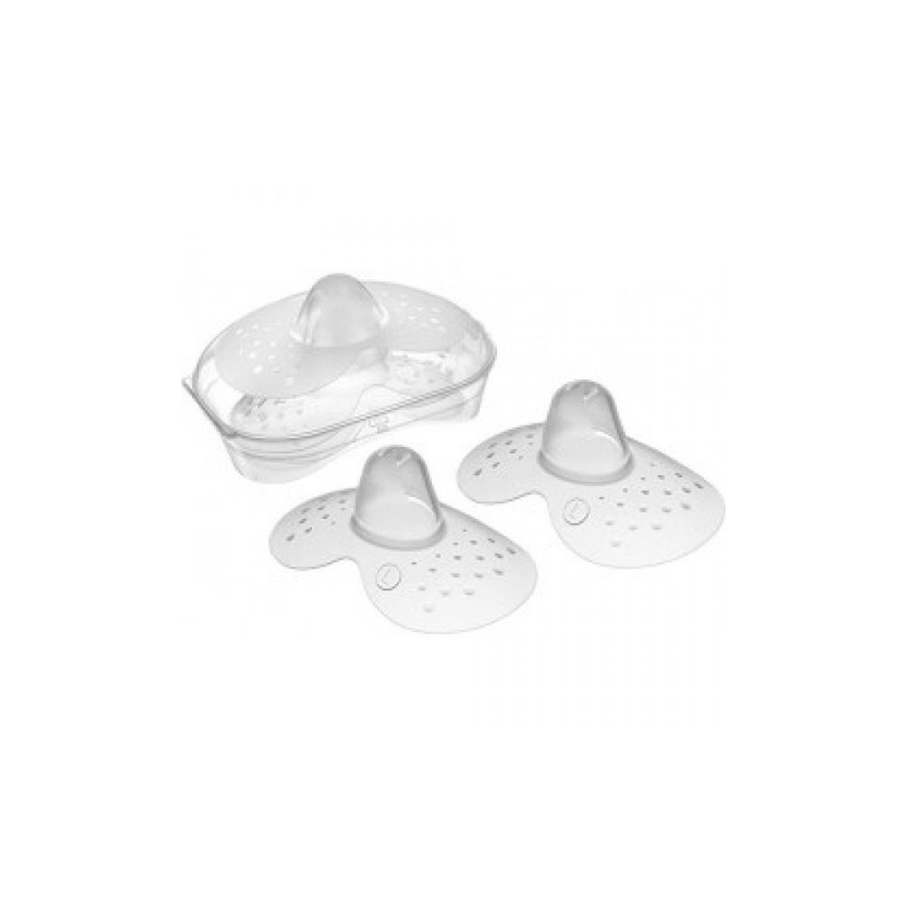 PEZONERA SILICONA MAM 2 UNIDADES TALLA MEDIANA