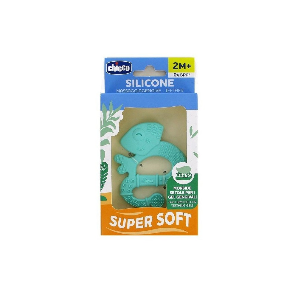 MORDEDOR CHICCO SUPERSOFT 1 UNIDAD IGUANA