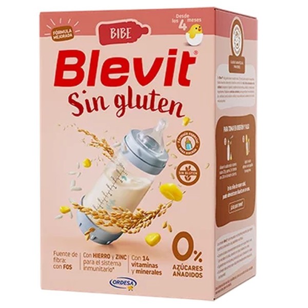 Blevit Bibe Sin Gluten 500 g - Primeros Cereales Biberón