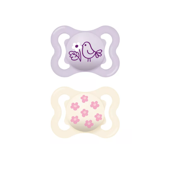 CHUPETE SILICONA SIMETRICA MAM SUPREME 2 UNIDADES R 26 MESE