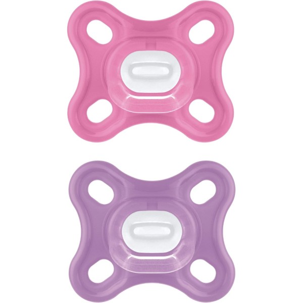 CHUPETE SILICONA MAM COMFORT RN 0 M PACK DOBLE