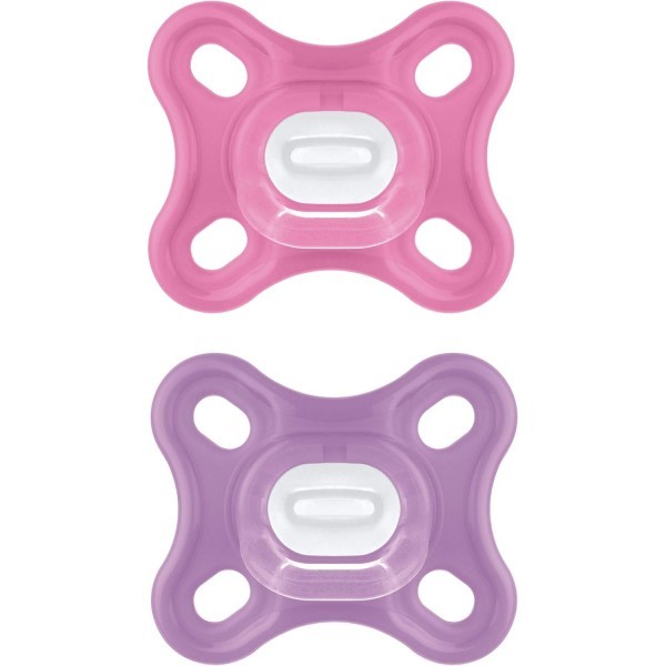 CHUPETE SILICONA MAM COMFORT RN 0 M PACK DOBLE