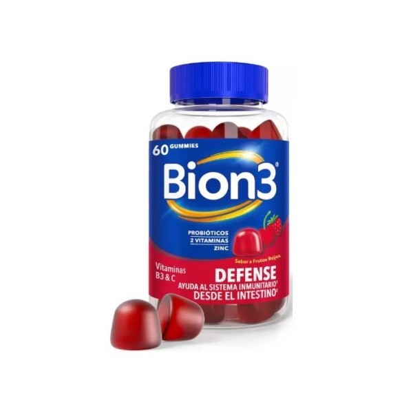 Bion3 Defense 60 Gummies Frutos Rojos - Defensas y...