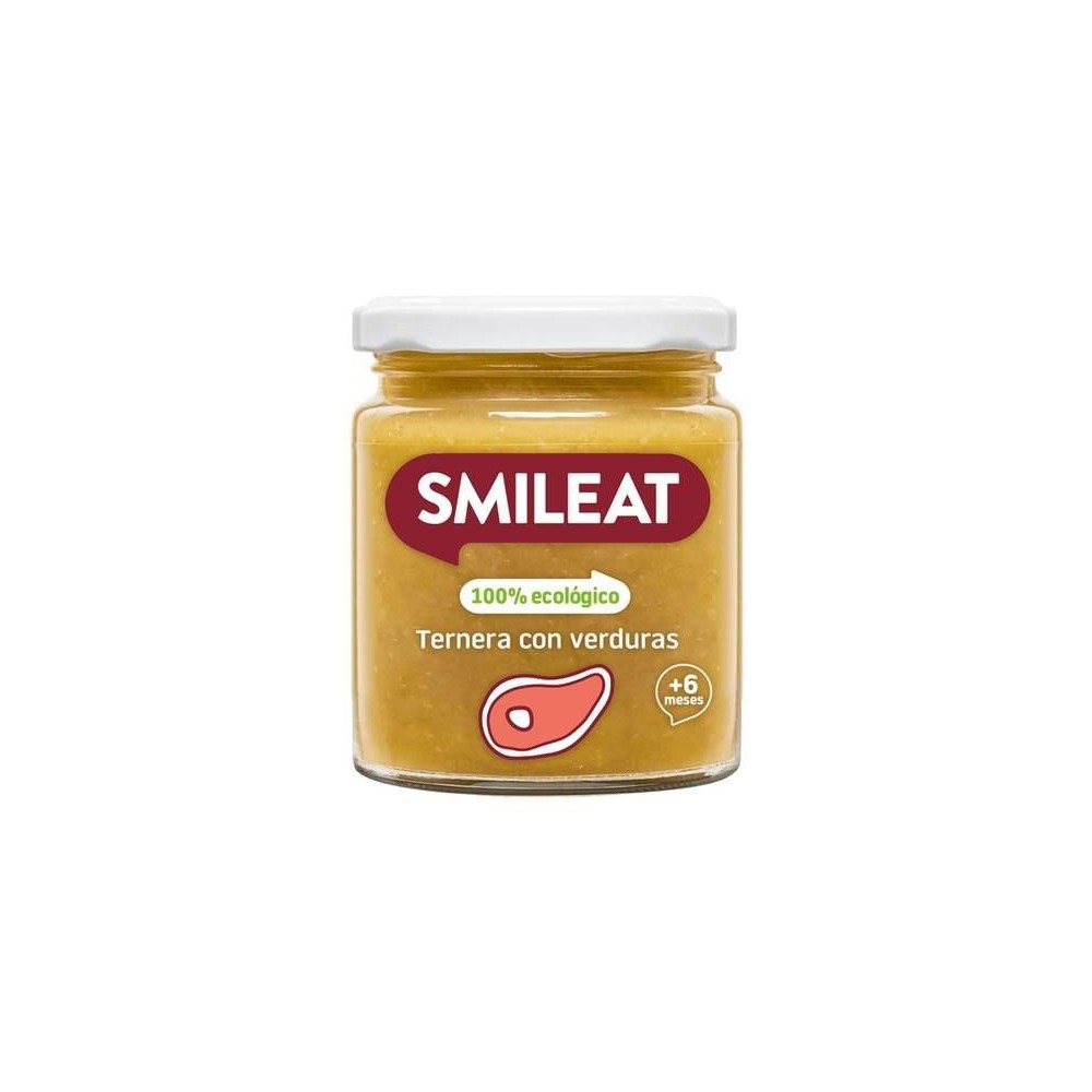 Smileat Tarrito de Ternera con Verduras 230 g