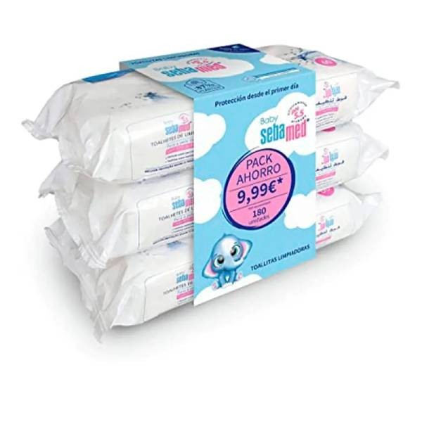 Pack Toallitas Limpieza Extrasuave 3x 60