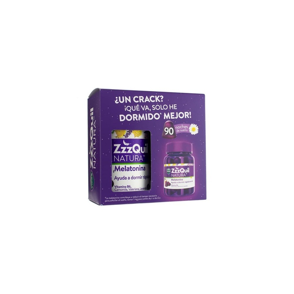 ZZZQUIL NATURA  90 GUMMIES SABOR FRUTOS DEL BOSQUE