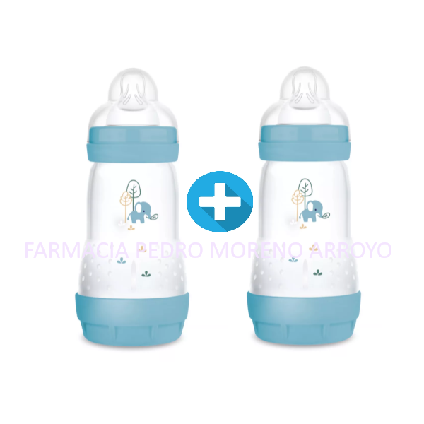 Biberones MAM Anticólico Easy Start 2+ Meses - Pack 2 Uds...