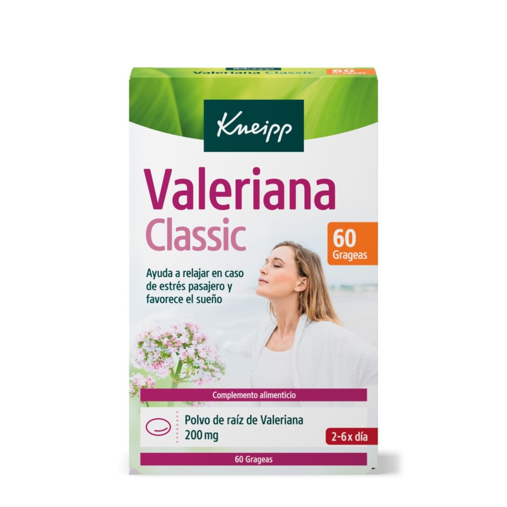 VALERIANA KNEIPP 60 GRAGEAS