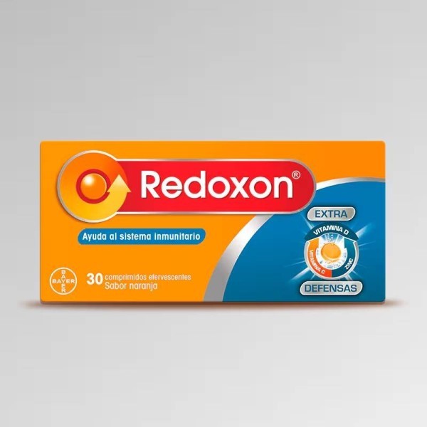 REDOXON EXTRA DEFENSAS VITAMINA C  ZINC 30 COMPRIMIDOS EFEREVESCENTES