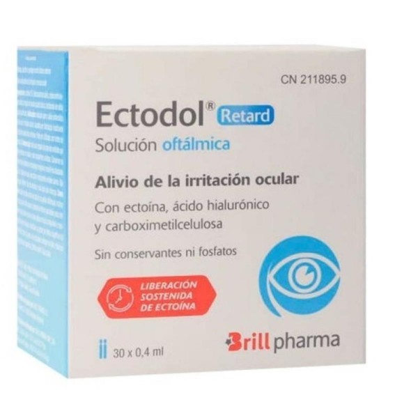 Ectodol Retard Gotas Oftálmicas 30 Monodosis - Ojo Seco e Inflamado