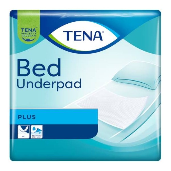 PROTECTOR DE CAMA TENA BED PLUS 60X90 CM 35 UDS