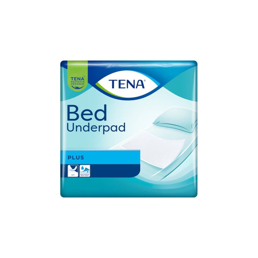 PROTECTOR DE CAMA TENA BED PLUS 60X90 CM 35 UDS