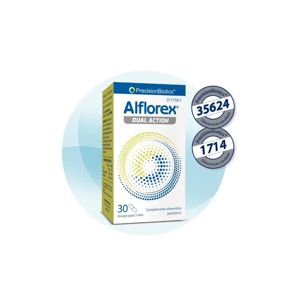 ALFLOREX DUAL ACTION  30 CAPSULAS