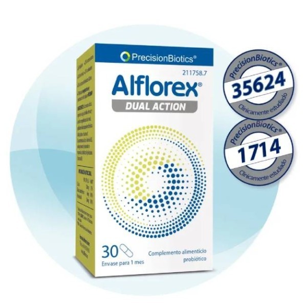 ALFLOREX DUAL ACTION  30 CAPSULAS