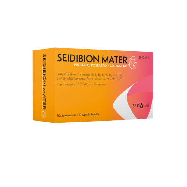 SEIDIBION MATER  30 CAPSULAS DURAS  30 CAPSULAS BLANDAS