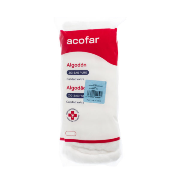 ALGODON ZIGZAG PURO ACOFAR PAQUETE 50 G