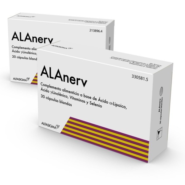ALANERV 30 CAPSULAS