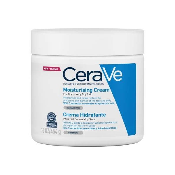 CERAVE CREMA HIDRATANTE PIEL SECA A MUY SECA 454 G