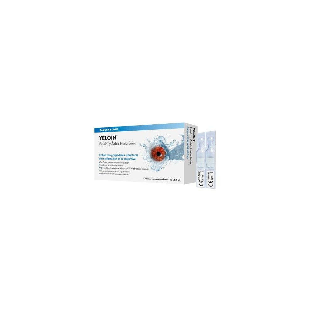 YELOIN COLIRIO 30 MONODOSIS 05 ML