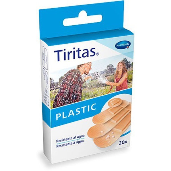 Tiritas Plastic Hartmann Surtidas 4 Tamaños - 20 Apósitos