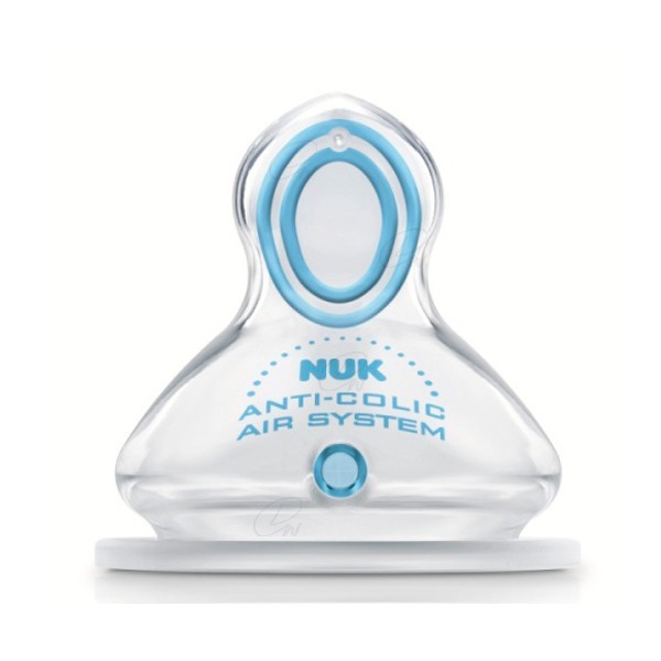 NUK TETINA SILICONA ANTICOLICO T2 M 2 TETINAS 618M TM