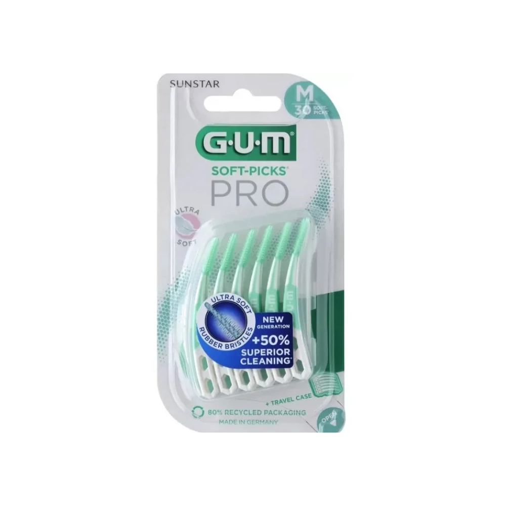 GUM SOFTPICKS PRO M 30 UNIDADES