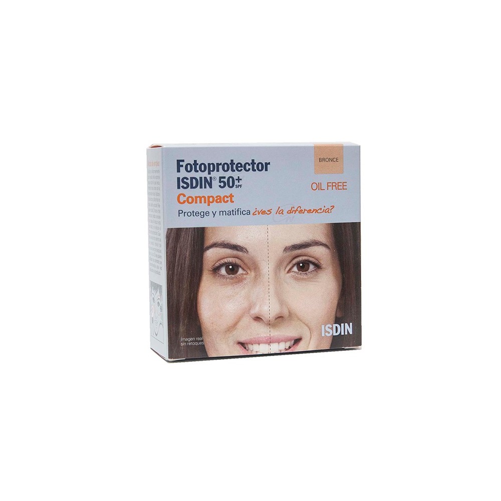 FOTOPROTECTOR ISDIN COMPACT SPF50 BRONCE 10 G