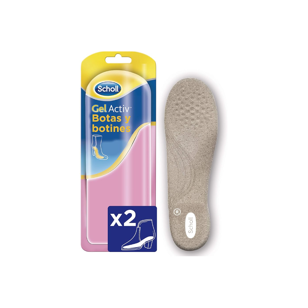 PLANTILLAS SCHOLL GEL ACTIV  BOTAS Y BOTINES 1 PAR