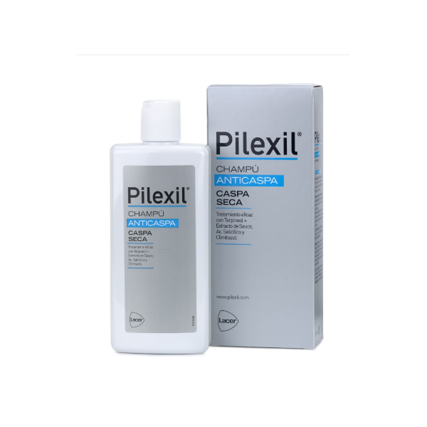 PILEXIL CHAMPU CASPA SECA  300 ML