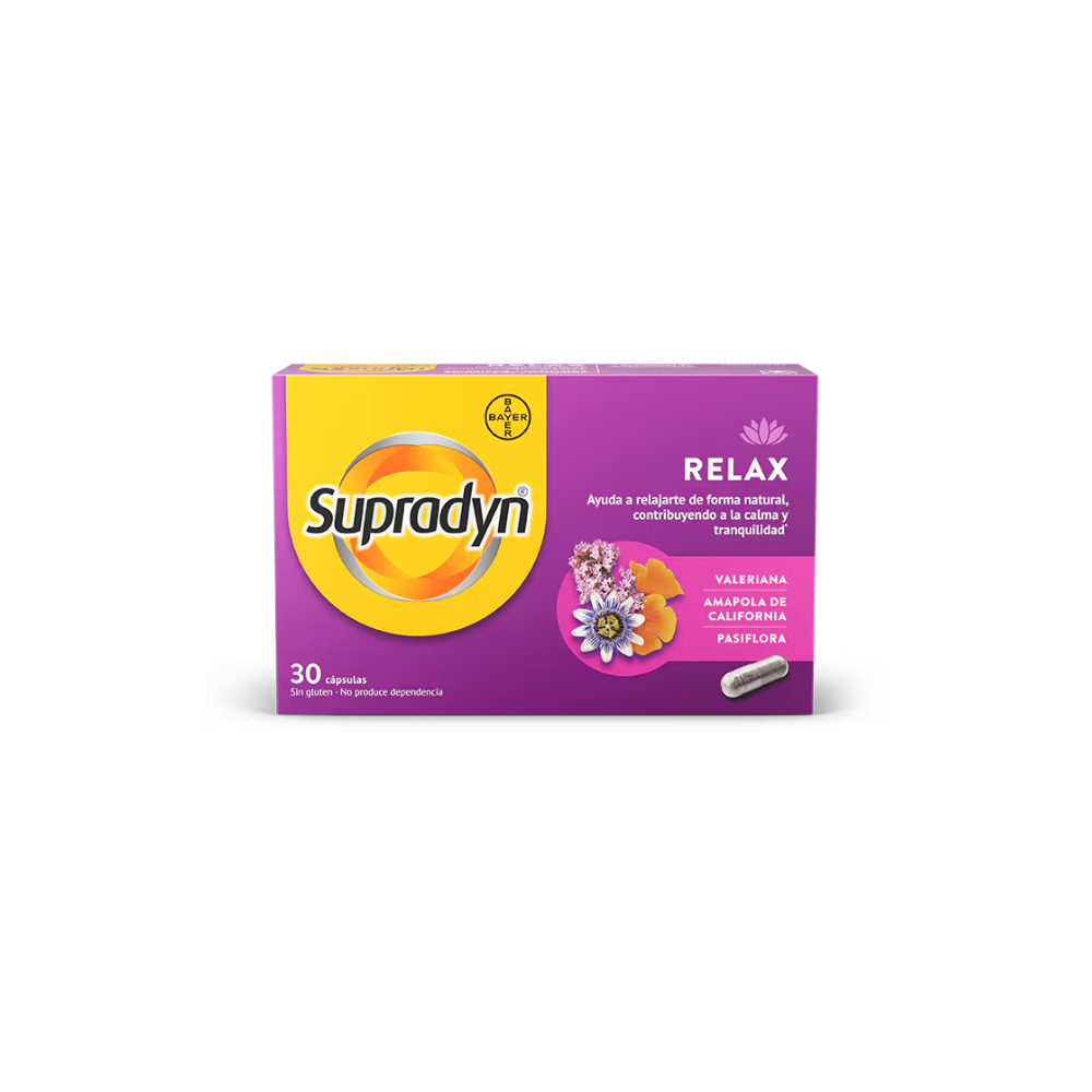 SUPRADYN RELAX  30 CAPSULAS