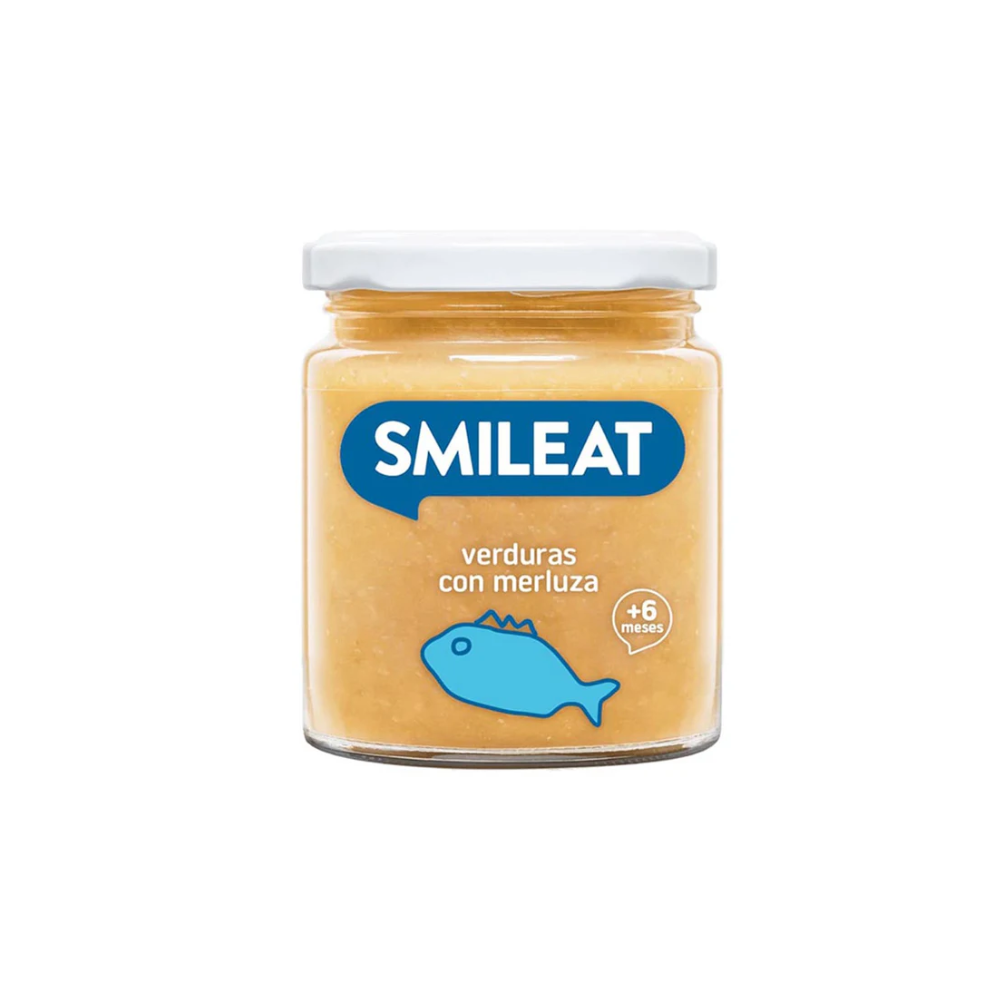 SMILEAT  1 TARRITO 230 G SABOR VERDURA CON MERLUZA
