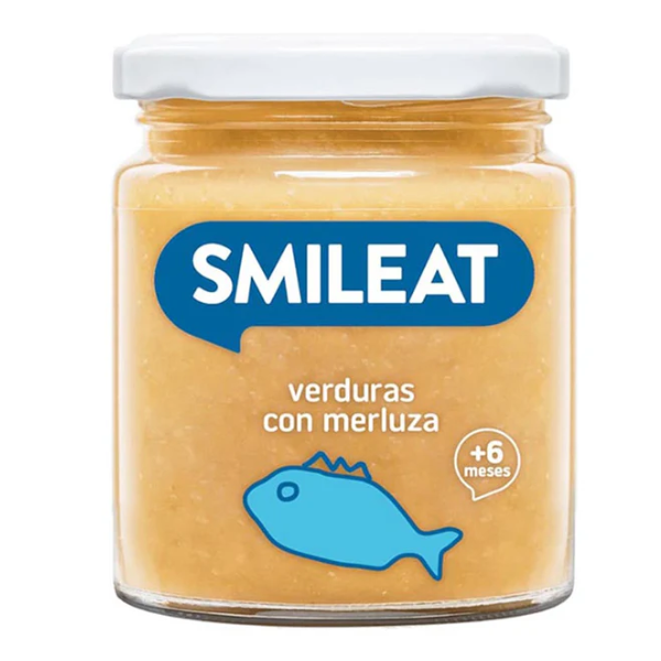 SMILEAT  1 TARRITO 230 G SABOR VERDURA CON MERLUZA